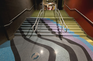 Terrazzo Project - commercial - DECC Arena - Duluth, Minnesota