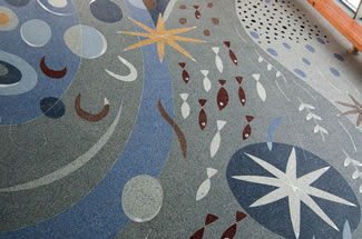 Terrazzo Project - commercial - DECC Arena - Duluth, Minnesota