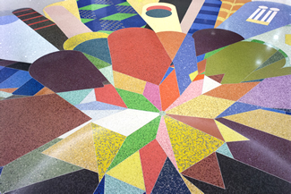 Terrazzo Project - commercial - Lampert International Airport - St. Louis, Missouri