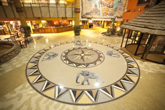 Terrazzo Project - commercial - Kalahari Resort - Wisconsin Dells, Wisconsin