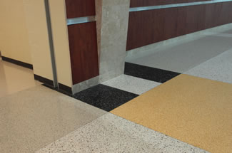 Terrazzo Project - education - Liberty North High School - Liberty, Missouri