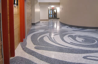 Terrazzo Project - education - Sabin Hall @ University of Northern Iowa - Cedar Falls, Iowa