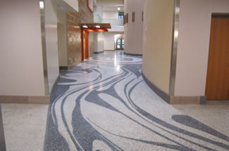 Terrazzo Project - education - Sabin Hall @ University of Northern Iowa - Cedar Falls, Iowa