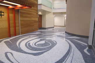 Terrazzo Project - education - Sabin Hall @ University of Northern Iowa - Cedar Falls, Iowa