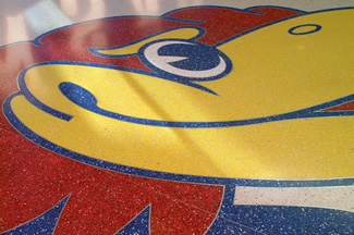 Terrazzo Project - education - Allen Fieldhouse - University of Kansas