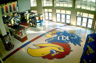 Terrazzo Project - education - Allen Fieldhouse - University of Kansas