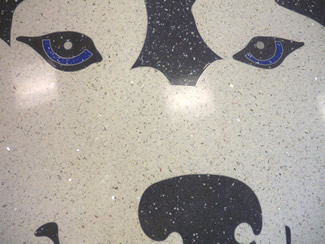 Terrazzo Project - education - Ritenour High School - St. Louis, Missouri