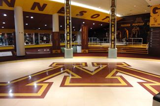 Terrazzo Project - education - University of Minnesota - TCF Stadium - Hall of Fame - Minneapolis, Minnesota