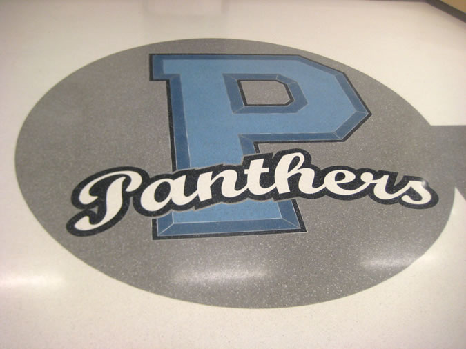 Terrazzo Project - education - Pinckneyville High School - Pinckneyville, Illinois