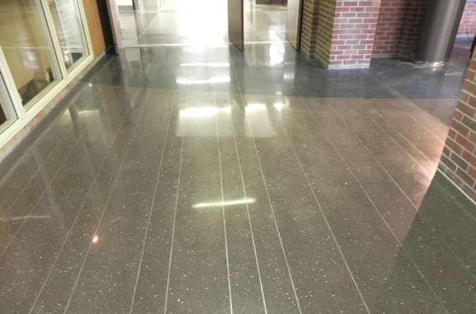 Terrazzo Project - education - UMD Kirby Center - Duluth, Minnesota