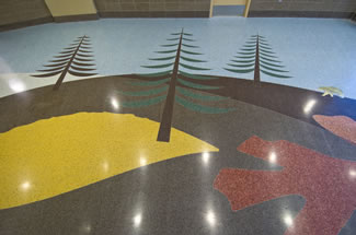 Terrazzo Project - government - Bemidji Regional Event Center - Bemidji, Minnesota