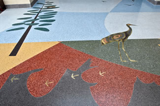 Terrazzo Project - government - Bemidji Regional Event Center - Bemidji, Minnesota