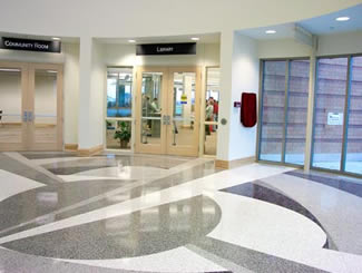 Terrazzo Project - government - Dr. James Carlson Library - Fargo, North Dakota