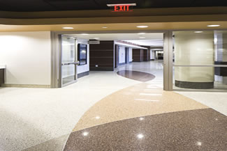 Terrazzo Project - medical - CastleRock Hospital - Castle Rock, Colorado