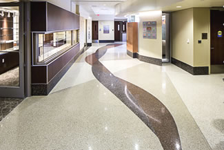 Terrazzo Project - medical - CastleRock Hospital - Castle Rock, Colorado