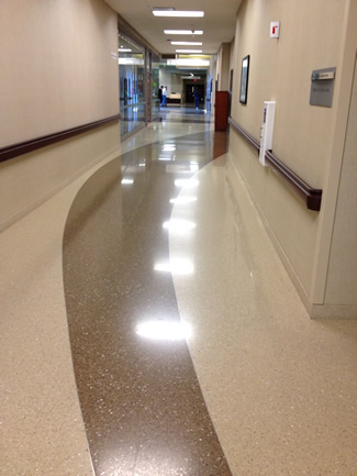 Terrazzo Project - medical - St. Luke's Mid America Heart Institute - Kansas City, Missouri