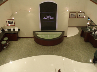 Terrazzo Project - retail - United Prairie Bank - Mankato, Minnesota